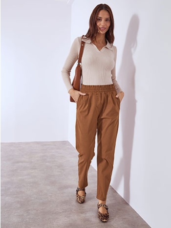 παντελόνι ψηλόμεσο με τσέπες wt7587.1393+11