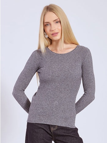 πουλόβερ ριπ με βισκόζη wt7910.4997+2