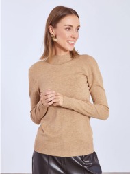 πουλόβερ μονόχρωμο με βισκόζη wt1430.4050+7