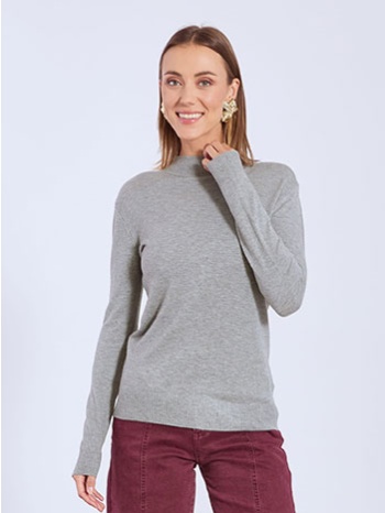 πουλόβερ μονόχρωμο με βισκόζη wt1430.4050+2 σε προσφορά