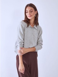 πουλόβερ με γιακά και ...