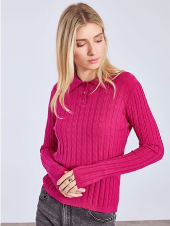 πουλόβερ λεπτό με γιακά wt1738.4009+8