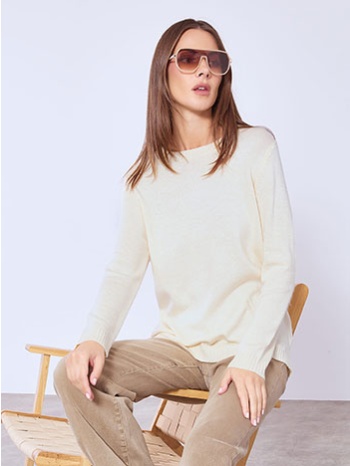 πουλόβερ πλεκτό με βισκόζη wt7616.4255+4 σε προσφορά