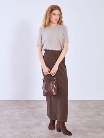 φούστα μάξι πλεκτή wt1738.2191+6 σε προσφορά