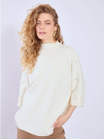 πουλόβερ με διακοσμητικά κουμπιά wt7642.4261+3