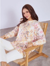 μπλούζα με λουλούδια ...