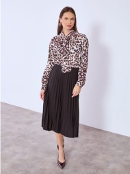 φούστα μίντι πλισέ sq7834.2878+1