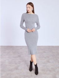 φόρεμα πλεκτό μίντι ...