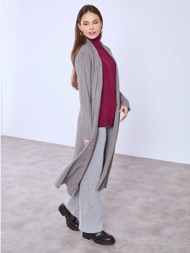 ζακέτα μακριά ριπ wt7910.5739+2