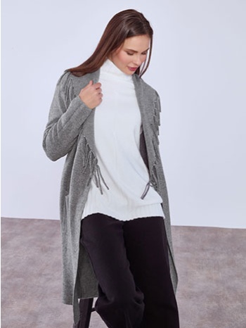 ζακέτα με κρόσσια wt7910.5750+2 σε προσφορά