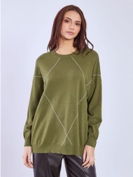 πουλόβερ με μεταλλικές ...