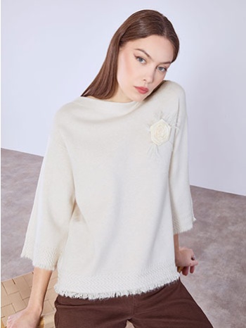 πουλόβερ με αποσπώμενη καρφίτσα wt7932.4400+4 σε προσφορά