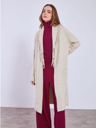 ζακέτα με κρόσσια wt7910.5750+4