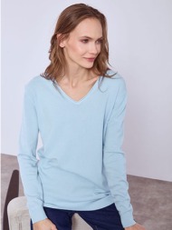 πουλόβερ με γυριστή λαιμόκοψη sq1042.4380+1