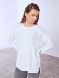 πουλόβερ με γυριστή λαιμόκοψη sq1042.4322+4