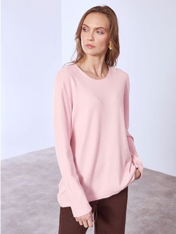 πουλόβερ με γυριστό τελείωμα sq1042.4321+8 σε προσφορά