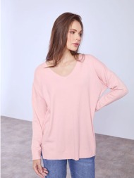 πουλόβερ με ανοίγματα στο πλάι sq1042.4324+8