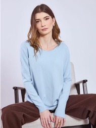 πουλόβερ με στρογγυλή λαιμόκοψη sq1042.4379+1