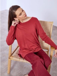 πουλόβερ με γυριστή λαιμόκοψη sq1042.4322+3