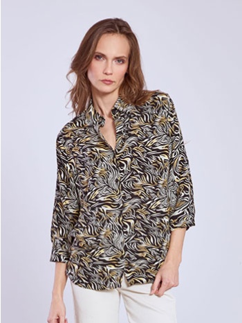 πουκάμισο εμπριμέ με βισκόζη sq7616.3770+2 σε προσφορά