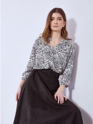 πουκάμισο εμπριμέ με ...