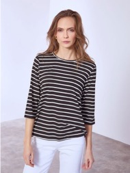 μπλούζα ριγέ με βαμβάκι ...