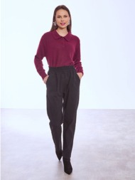 παντελόνι ψηλόμεσο με τσέπες sq7587.1393+1