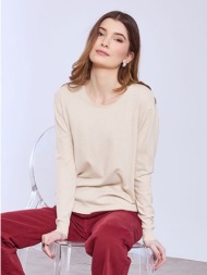 πουλόβερ με στρογγυλή λαιμόκοψη sq1042.4379+6