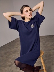 φόρεμα πλεκτό μίνι με ...