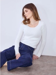 μπλούζα ριπ με βισκόζη sq9844.4069+3