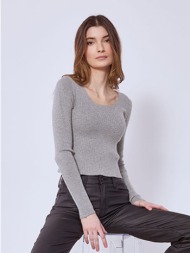 μπλούζα ριπ με βισκόζη sq9844.4069+2