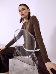 μπλούζα με διπλό ...