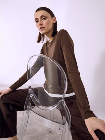 μπλούζα με διπλό τελείωμα sq9844.4105+3