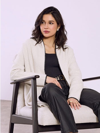 ζακέτα με κεντητή λεπτομέρεια sq7568.5081+4 σε προσφορά