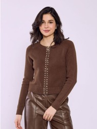 ζακέτα με πέτρες strass ...