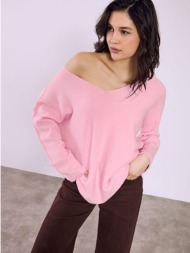 πουλόβερ με v λαιμόκοψη ...