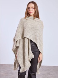 κάπα πλεκτή με παγιέτες ...