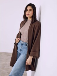 ζακέτα με γυριστό μανίκι ...