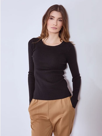 μπλούζα ριπ μονόχρωμη sq9844.4035+4 σε προσφορά