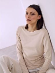 μπλούζα με διπλό ...