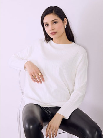 μπλούζα ασύμμετρη πλισέ sq1794.4183+4 σε προσφορά