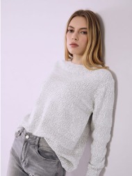 πουλόβερ με ανάγλυφες λεπτομέρειες sq9844.4871+4