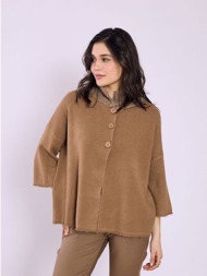 ζακέτα με μπουκλέ γιακά sq7568.5261+4