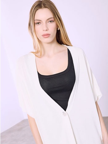 ζακέτα μακριά κοντομάνικη sq7906.5605+2 σε προσφορά