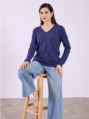 μπλούζα με v λαιμόκοψη sq1794.4653+7 σε προσφορά