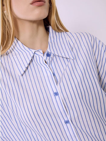 πουκάμισο ριγέ μεταλλιζέ sq9844.3976+1 σε προσφορά