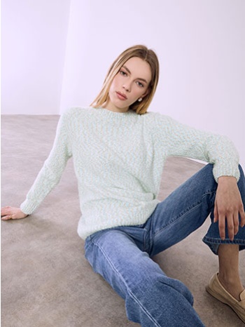 πουλόβερ μελανζέ sq9844.4872+6 σε προσφορά