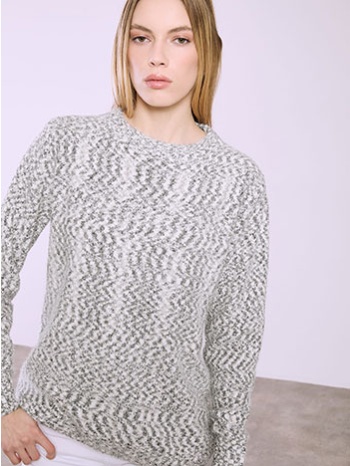 πουλόβερ μελανζέ sq9844.4872+2 σε προσφορά