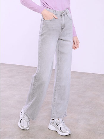 τζιν wide leg ψηλόμεσο με βαμβάκι sq1795.1056+1 σε προσφορά