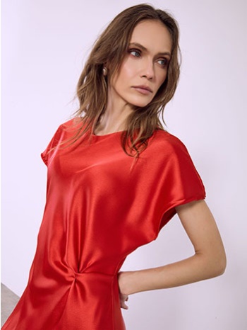 φόρεμα μίντι σατέν sq9864.8517+2 σε προσφορά